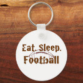 食べ.Sleep.Football 08 キーホルダー (正面)