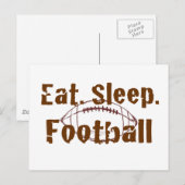 食べ.Sleep.Football 08 ポストカード (正面/裏面)