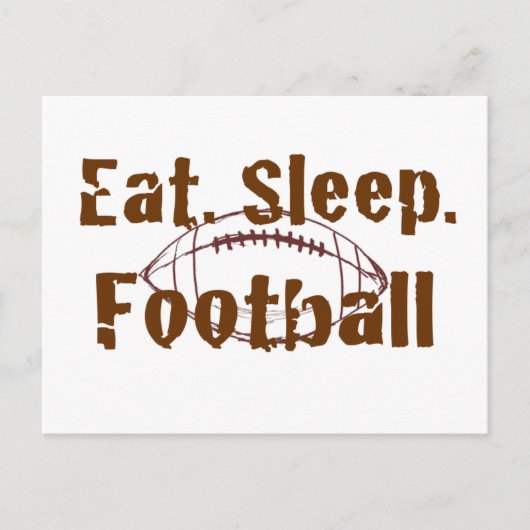食べ.Sleep.Football 08 ポストカード (正面)
