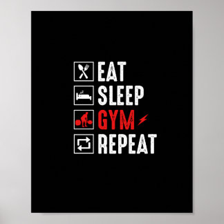 食べ_sleep_gym_repeat ポスター