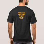 食べ.Sleep.🎭.Repeat.体スカルプトシアター愛好家 Tシャツ (裏面)