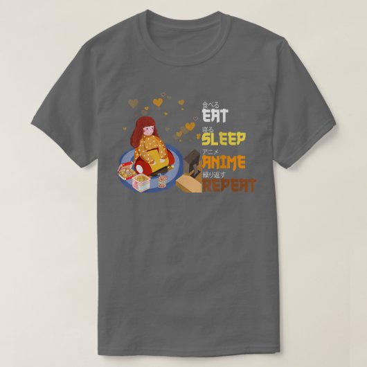 食べ Tシャツ (デザイン正面)