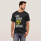 食べAcrobat体操をリピーター Tシャツ (正面フル)