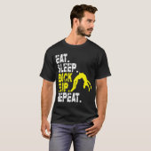 食べAcrobat体操をリピーター Tシャツ (正面フル)