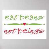 食べBeans Not Alive ポスター (正面)
