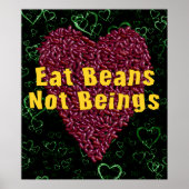 食べBeans Not Alive ポスター (正面)