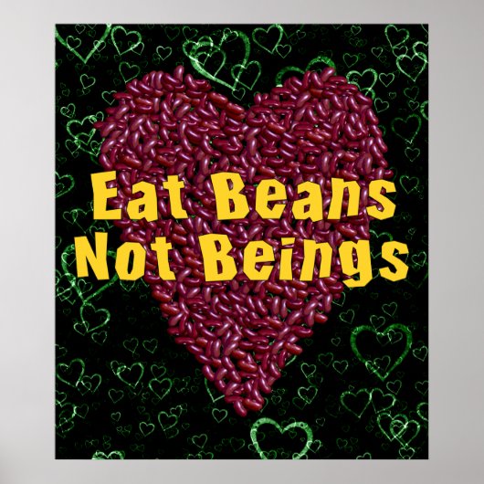 食べBeans Not Alive ポスター (正面)