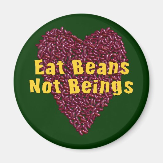 食べBeans Not Alive マグネット (正面)
