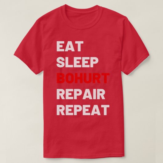 食べBoheard Vk装甲フル連絡 Tシャツ (デザイン正面)