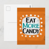 食べCandyポストカード ポストカード (正面/裏面)