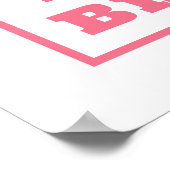 食べCupcakes for Breakfast誕生日 ポスター (角)