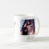 食べDRINKとBE結婚したフォトカスタムブライダルギフト コーヒーマグカップ (正面右)