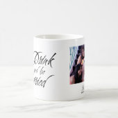 食べDRINKとBE結婚したフォトカスタムブライダルギフト コーヒーマグカップ (中央)