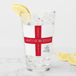 食べDrink and Be English St George's Cross Flag タンブラーグラス