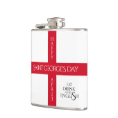 食べDrink and Be English St George's Cross Flag フラスク (左)