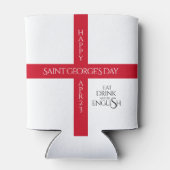 食べDrink and Be English St George's Cross Flag 缶クーラー (裏面)