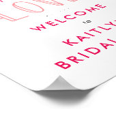 「食べDrink & Love」バレンタインデーブライダルシャワー ポスター (角)