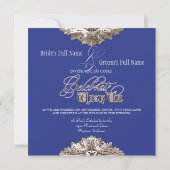 食べDrink n Getブライダル結婚した結婚式招待状 招待状 (裏面)