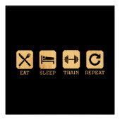 食べGlossy Poster ポスター (正面)