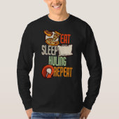 食べHuling Repeat Huling Tシャツ (正面)