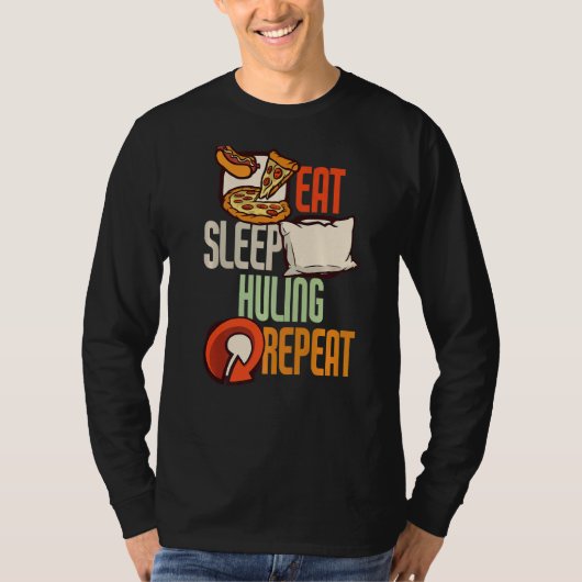 食べHuling Repeat Huling Tシャツ (正面)