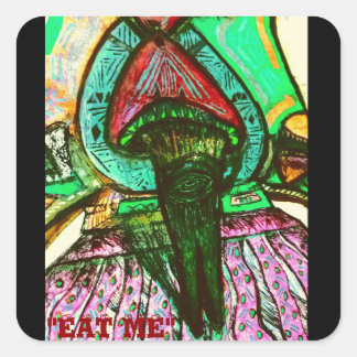 「食べME」シール スクエアシール