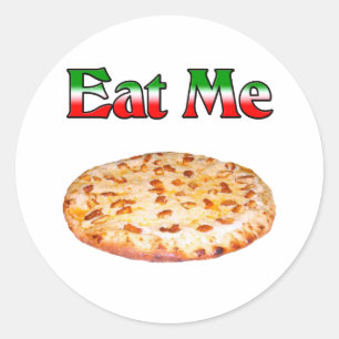食べMe （ピザ） ラウンドシール