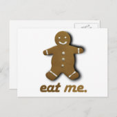 食べME GINGERBREAD -.png ポストカード (正面/裏面)