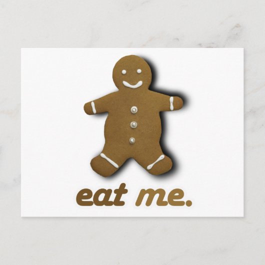 食べME GINGERBREAD -.png ポストカード (正面)