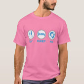 食べMix Again - DJ Disk Jockey Music Deck Tシャツ (正面)