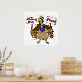 食べMore Duck - Talking Turkey ポスター (キッチン)