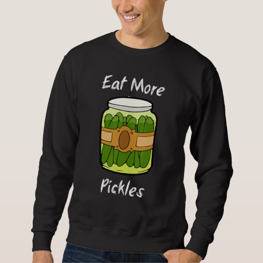 食べMore Pickles スウェットシャツ (正面)