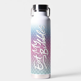 「食べMy Bubbles」ティール（緑がかった色）/ピンク/フォはかりで測ーム ウォーターボトル