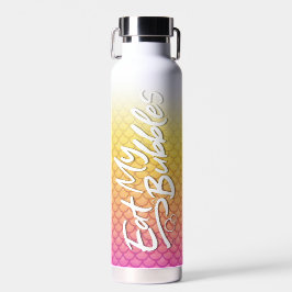 "食べMy Bubbles"黄色/ピンクはかりで測スイム生活 ウォーターボトル