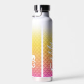 "食べMy Bubbles"黄色/ピンクはかりで測スイム生活 ウォーターボトル (右面)