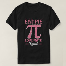 食べPi愛数学のリピート Tシャツ