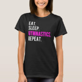 食べRepeat Kids Back Flip Acrobat Tシャツ (正面)
