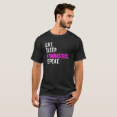 食べRepeat Kids Back Flip Acrobat Tシャツ (正面フル)