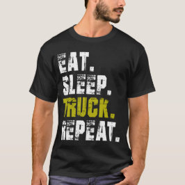 食べRepeat - Truck Life Tシャツ