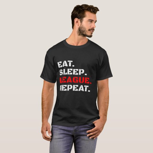 食べSleagueRepeat Shirt Tシャツ (正面フル)