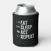 食べSleep Act Repeat -演技T Actors 缶クーラー (缶正面)