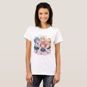 食べSleep Anime Gaming RepeatかわいいOtaku Anime M Tシャツ (正面フル)