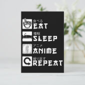 食べSleep Anime Repeat日本のマンガ愛好家 招待状 (スタンド正面)