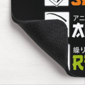 食べSleep Anime Repeat Giftアイディアコスプレイヤー マウスパッド (コーナー)