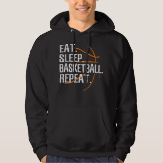 食べSleep Basketball Repeat - Gift For Basket パーカ
