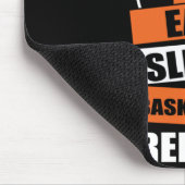 食べSleep Basketball Repeat Player Coach Fans Love マウスパッド (コーナー)