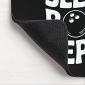 食べSleep Bowlリピート1 マウスパッド (コーナー)