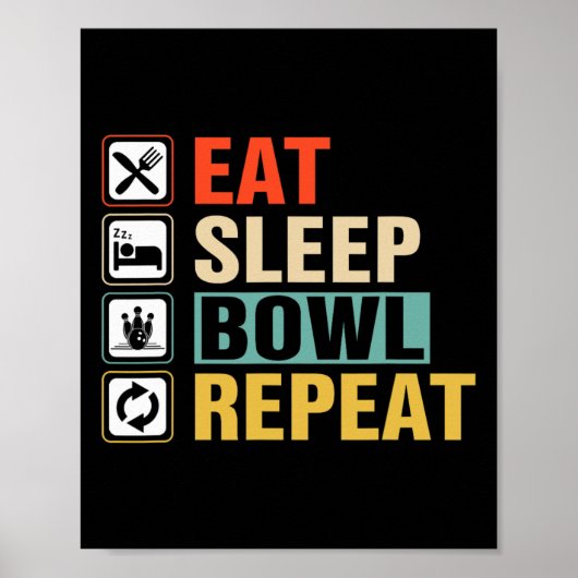 食べSleep Bowlリピート2 ポスター (正面)