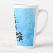 食べSleep、Camp、Repeat カフェラテマグ (右)