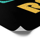 食べSleep Cricket Repeat ポスター (角)